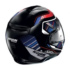 Policarbonato Nolan N100.5 Plus Starboard N-com Blu Rosso 7 Policarbonato Nolan N100.5 Plus Starboard N-com Blu Rosso -Negozio al dettaglio Nolan nolan n100.5 plus starboard blurosso 4