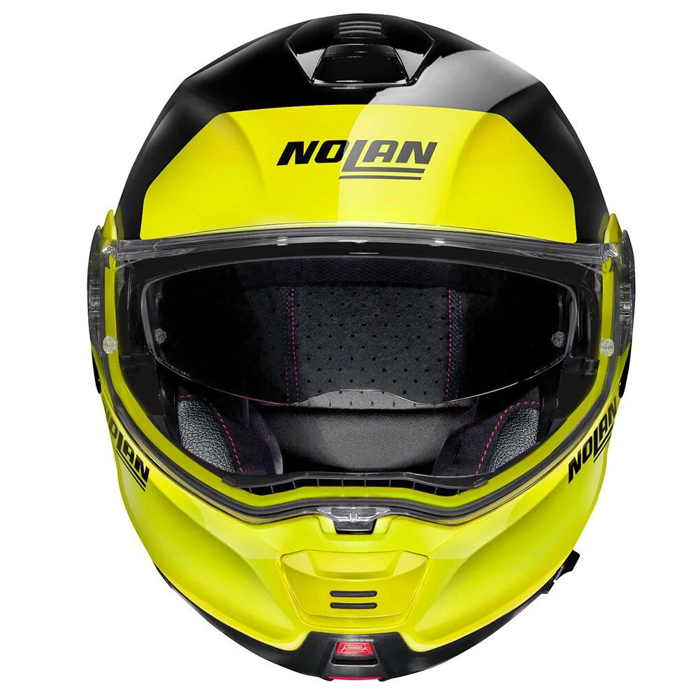 Policarbonato Nolan N100.5 Plus Distinctive N-com Giallo Lucido 4 Policarbonato Nolan N100.5 Plus Distinctive N-com Giallo Lucido - immagine 4