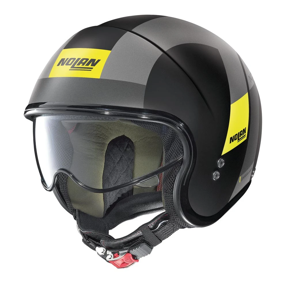 Policarbonato Nolan N21 Spheroid Grigio Giallo 1 Policarbonato Nolan N21 Spheroid Grigio Giallo