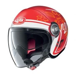 Policarbonato Nolan N21 Visor Playa Corsa Rosso Opaco