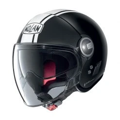 Policarbonato Nolan N21 Visor Dolce Vita Bianco Nero Opaco