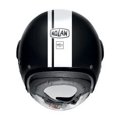 Policarbonato Nolan N21 Visor Dolce Vita Bianco Nero Opaco -Negozio al dettaglio Nolan nolan n21visor dolcevita bianconero 3