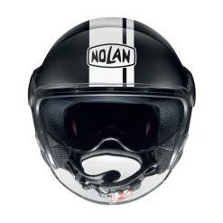 Policarbonato Nolan N21 Visor Dolce Vita Bianco Nero Opaco -Negozio al dettaglio Nolan nolan n21visor dolcevita bianconero 4