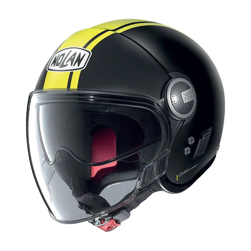Policarbonato Nolan N21 Visor Dolce Vita Giallo Nero 1 Policarbonato Nolan N21 Visor Dolce Vita Giallo Nero