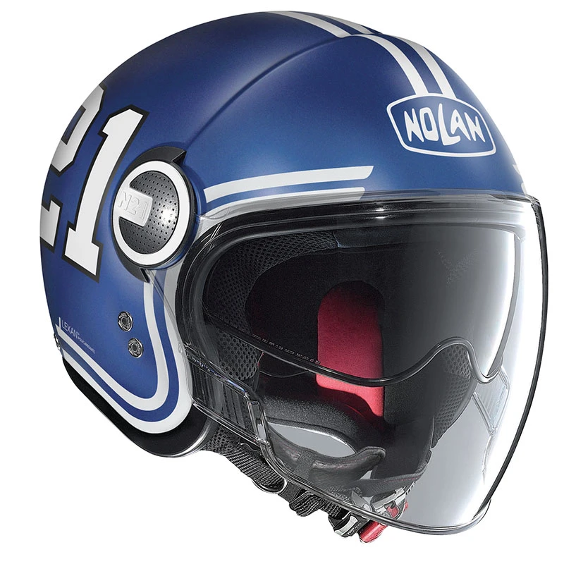 Policarbonato Nolan N21 Visor Quarterback Imperator Blu Opaco 2 Policarbonato Nolan N21 Visor Quarterback Imperator Blu Opaco - immagine 2