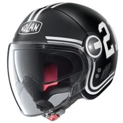 Policarbonato Nolan N21 Visor Quarterback Nero Opaco