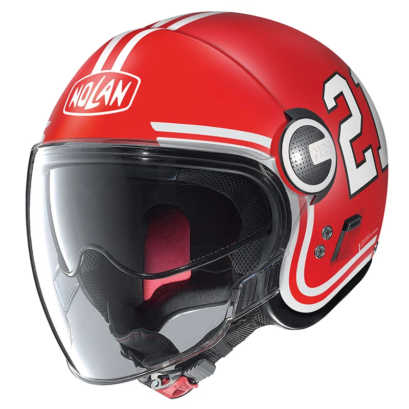 Policarbonato Nolan N21 Visor Quarterback Rosso Corsa 1 Policarbonato Nolan N21 Visor Quarterback Rosso Corsa