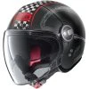 Policarbonato Nolan N21 Visor Getaway Rosso Nero Opaco