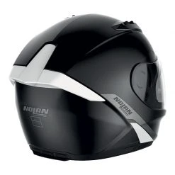 Policarbonato Nolan N60.6 Staple N-com Bianco Nero Opaco -Negozio al dettaglio Nolan nolan n60.6 staple ncom bianconero 3
