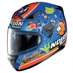 Policarbonato Nolan N60.5 Gemini Replica Melandri Aquarium Blu