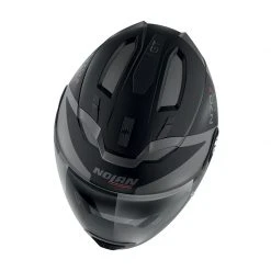 Mentoniera Removibile Nolan N70.2 Gt Glaring N-com Grigio Lava Grigio -Negozio al dettaglio Nolan nolan n70.2 gt glaring ncom grigio 3