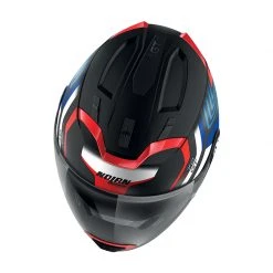 Mentoniera Removibile Nolan N70.2 Gt Spinnaker N-com Blu Rosso Nero Opaco 5 Mentoniera Removibile Nolan N70.2 Gt Spinnaker N-com Blu Rosso Nero Opaco -Negozio al dettaglio Nolan nolan n70.2 gt spinnaker ncom blurosso 3