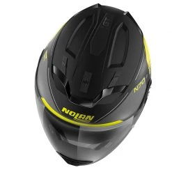 Mentoniera Removibile Nolan N70.2 Gt Lakota N-com Giallo Nero Opaco -Negozio al dettaglio Nolan nolan n70.2gt lakota ncom giallo 4