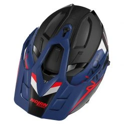 Mentoniera Removibile Nolan N70.2x Bungee N-com Blu Nero Opaco -Negozio al dettaglio Nolan nolan n70.2x bungee ncom blu 4