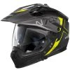 Mentoniera Removibile Nolan N70.2x Bungee N-com Giallo Nero Opaco