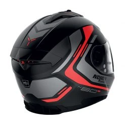Policarbonato Nolan N80.8 Ally N-com Rosso Nero Opaco -Negozio al dettaglio Nolan nolan n80.8 ally ncom rosso 4