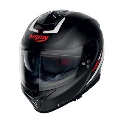 Policarbonato Nolan N80.8 Staple N-com Bianco Nero Opaco