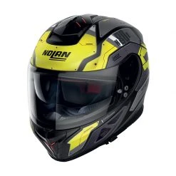 Policarbonato Nolan N80.8 Starscream N-com Giallo Nero Opaco