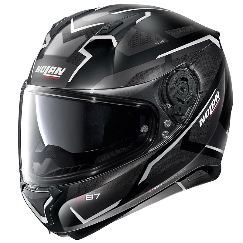 Policarbonato Nolan N87 Plus Overland N-com Grigio Nero Opaco 1 Policarbonato Nolan N87 Plus Overland N-com Grigio Nero Opaco